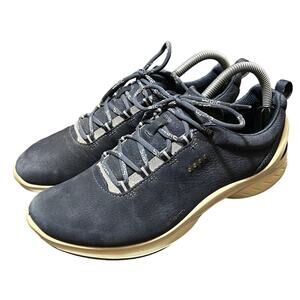 Women's ECCO Biom Fjuel Train Sneaker Navy‎ Blue Athletic Trainer Size 39 US 8.5